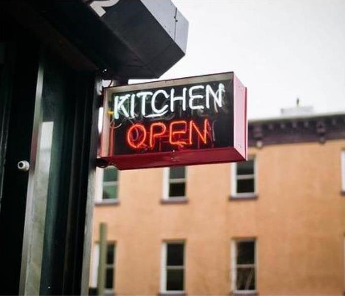 Restaurant open for business